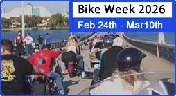 Book Biker Campground Sites for Bike Week Daytona Beach